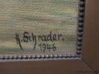 Olie op doek - afbeelding 3 van  3