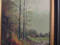 Olie op doek - afbeelding 2 van  3