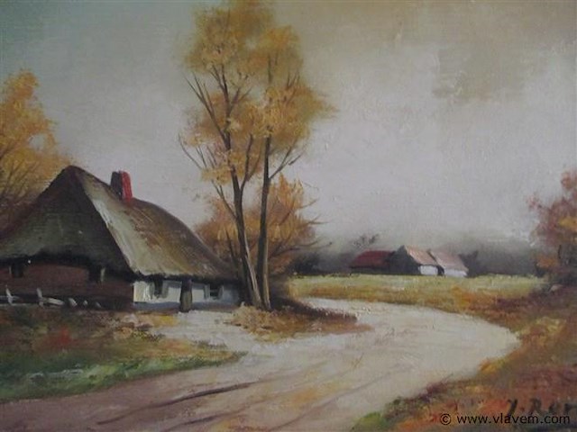 Olie op doek - afbeelding 2 van  3