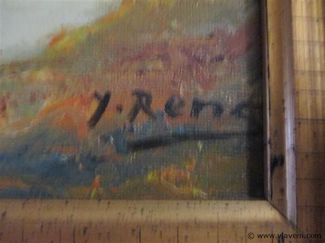 Olie op doek - afbeelding 3 van  3