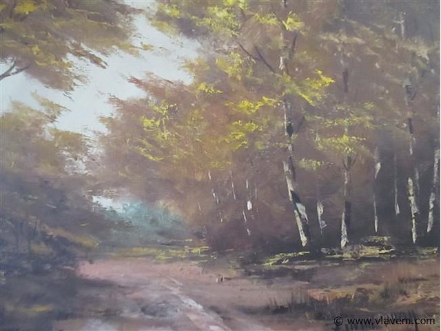 Olie op doek - afbeelding 2 van  3