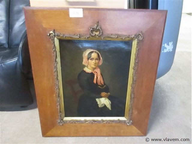 Olie op doek - afbeelding 1 van  5