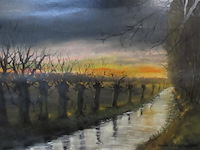 Olie op doek - afbeelding 2 van  3