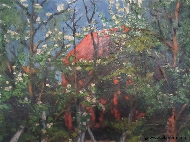 Olie op doek - afbeelding 2 van  3