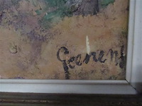 Olie op doek - afbeelding 3 van  3