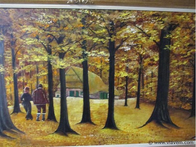 Olie op doek - afbeelding 2 van  3