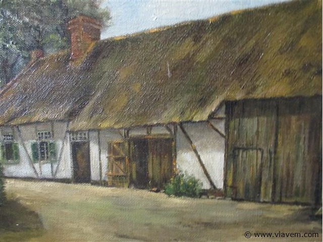 Olie op doek - afbeelding 2 van  3