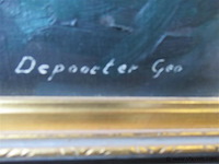 Olie op doek - afbeelding 3 van  3