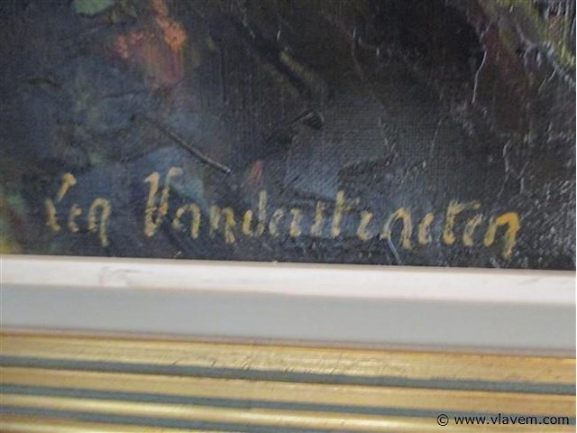 Olie op doek - afbeelding 3 van  3