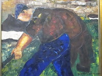 Olie op doek - afbeelding 2 van  3