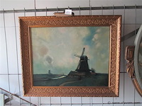 Olie op doek - afbeelding 1 van  3