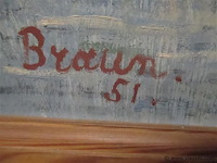 Olie op paneel - afbeelding 3 van  3