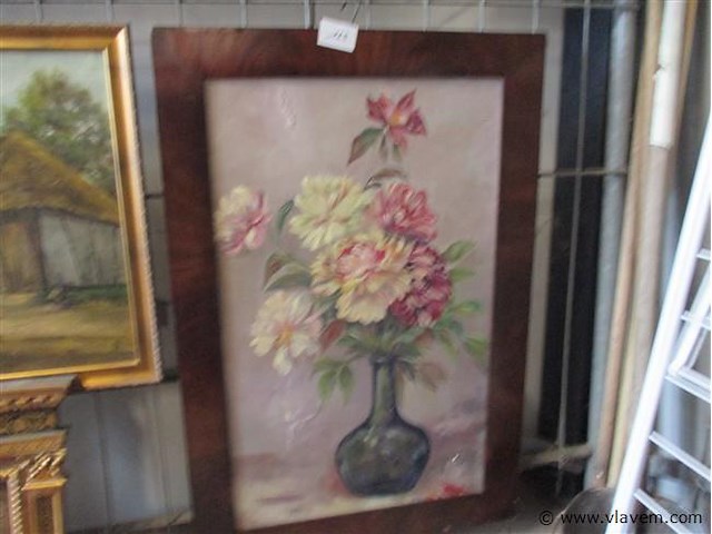 Olie op paneel - afbeelding 1 van  2