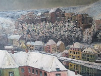 Olie op paneel - afbeelding 2 van  3