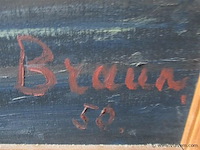 Olie op paneel - afbeelding 3 van  3