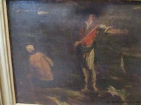 Olie op paneel - afbeelding 2 van  3