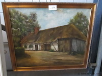 Olie op paneel - afbeelding 1 van  3