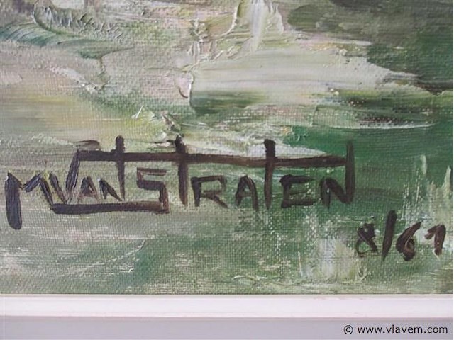Olie op paneel - afbeelding 3 van  3