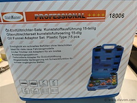 Olie vultrechter adapterset 15 delig - afbeelding 6 van  8