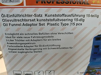 Olie vultrechter adapterset 15 delig - afbeelding 7 van  8