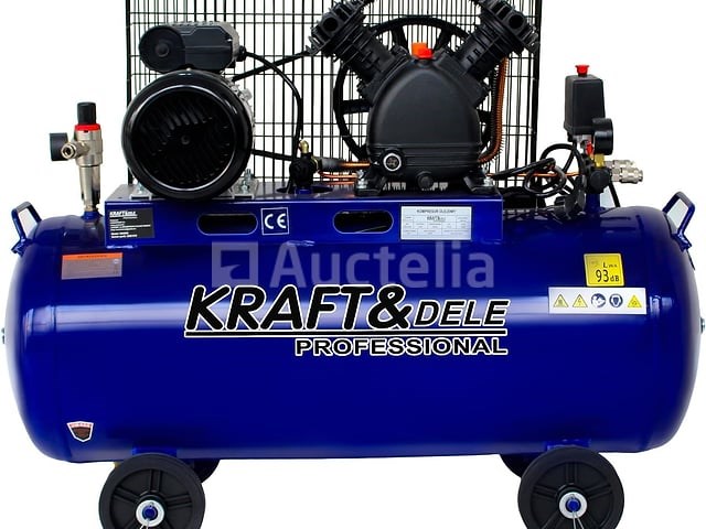 Oliecompressor 100l 2800w 480l/min kraft&dele - afbeelding 3 van  7