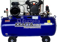 Oliecompressor 100l 2800w 480l/min kraft&dele - afbeelding 3 van  7