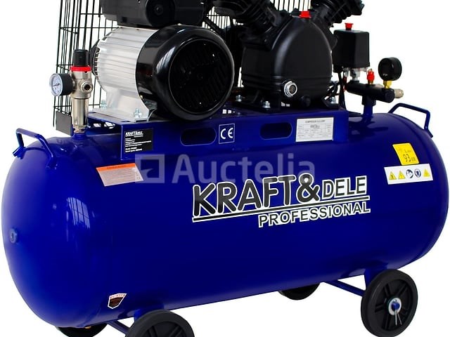 Oliecompressor 100l 2800w 480l/min kraft&dele - afbeelding 6 van  7