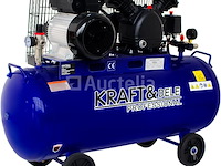 Oliecompressor 100l 2800w 480l/min kraft&dele - afbeelding 6 van  7