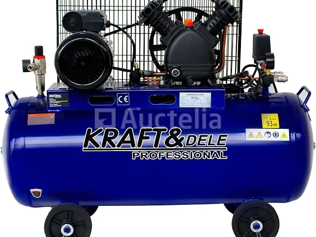 Oliecompressor 100l 2800w 480l/min kraft&dele - afbeelding 3 van  7