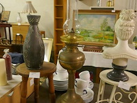 Olielamp in koper - afbeelding 1 van  1