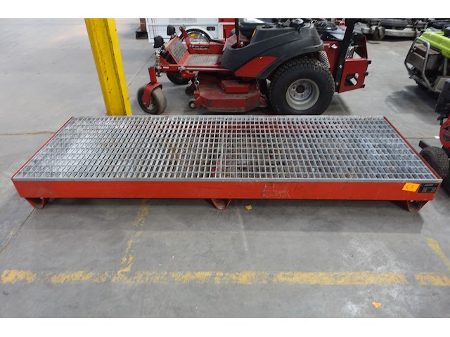 Olielekbak metaal (80x240) - afbeelding 1 van  5