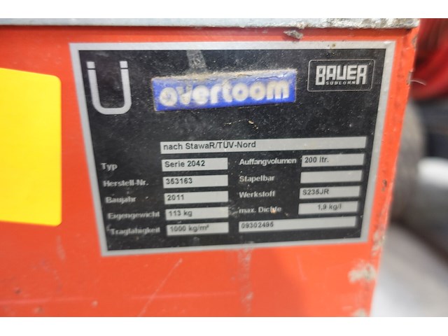 Olielekbak metaal (80x240) - afbeelding 5 van  5