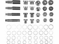 Olieplug schroefdraadreparatiekit (64 onderdelen) kraft&dele - afbeelding 4 van  4