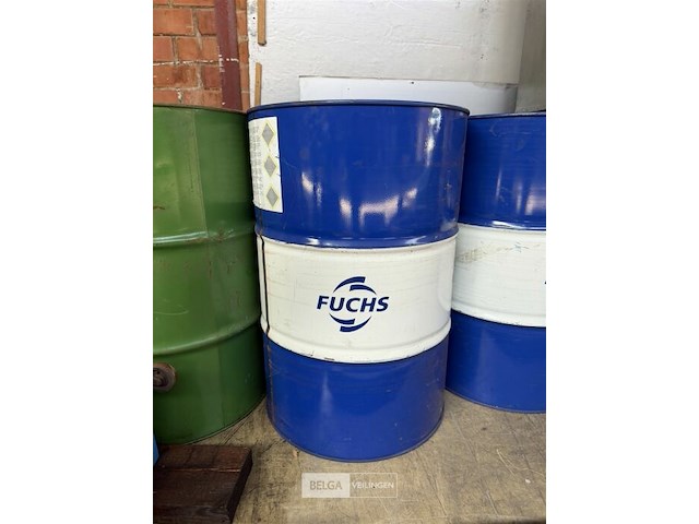 Olieton 200 l (1x) blauw - afbeelding 1 van  2