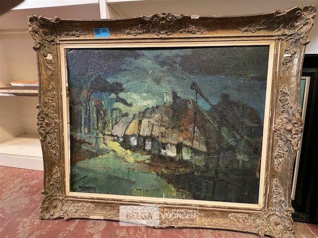 Olieverf schilderij - afbeelding 1 van  5