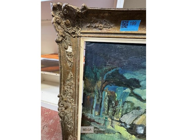 Olieverf schilderij - afbeelding 3 van  5