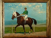 Olieverfschilderij op doek hendrik matthysen 1916...