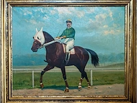 Olieverfschilderij op doek hendrik matthysen 1916... - afbeelding 2 van  3