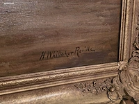 Olieverfschilderij op doek henry whittaker... - afbeelding 2 van  2