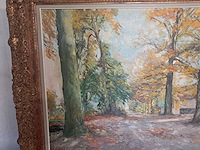 Olieverfschilderij van m. van loocke - afbeelding 4 van  7