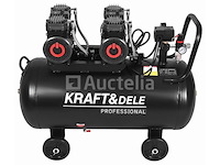 Olievrije compressor 100l kraft&dele