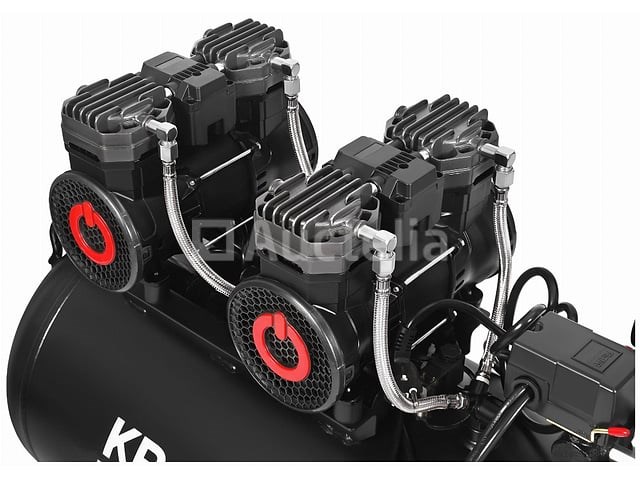 Olievrije compressor 100l kraft&dele - afbeelding 3 van  6