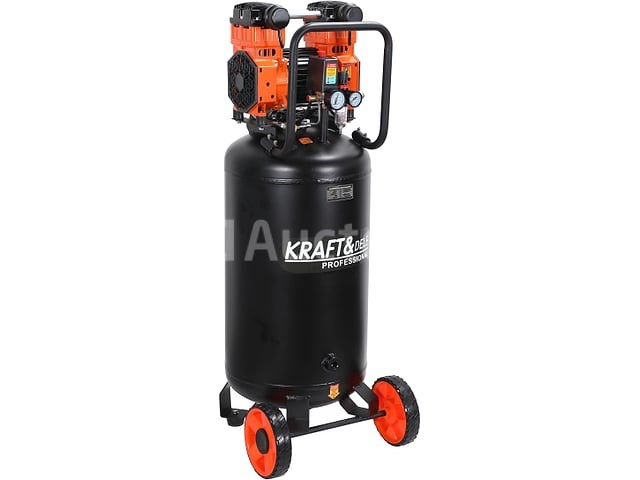 Olievrije compressor 100l kraft&dele - afbeelding 2 van  4