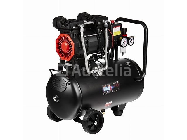 Olievrije compressor 24l kraft&dele - afbeelding 2 van  5