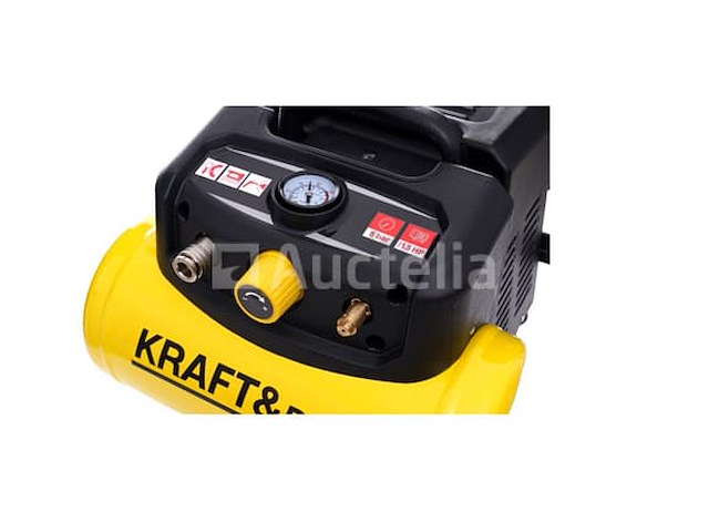 Olievrije compressor 6l kraft&dele - afbeelding 2 van  4