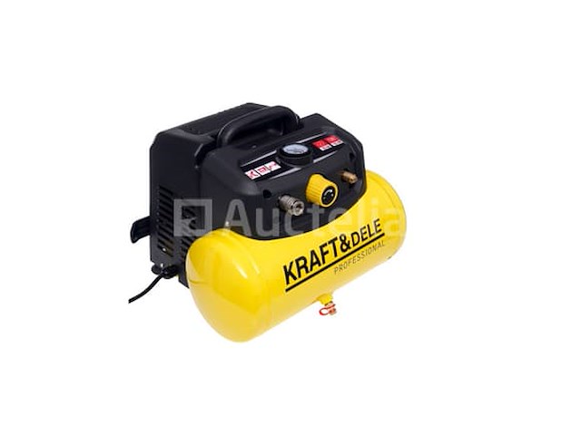 Olievrije compressor 6l kraft&dele - afbeelding 3 van  4