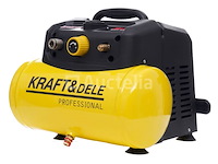 Olievrije compressor 6l kraft&dele - afbeelding 4 van  4
