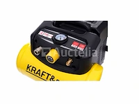Olievrije compressor 6l kraft&dele - afbeelding 2 van  4