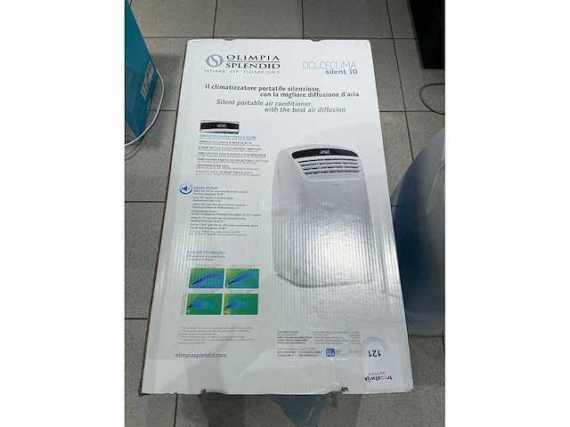 Olimpia splendid dolceclima silent 10 mobiele airconditioning - afbeelding 8 van  10