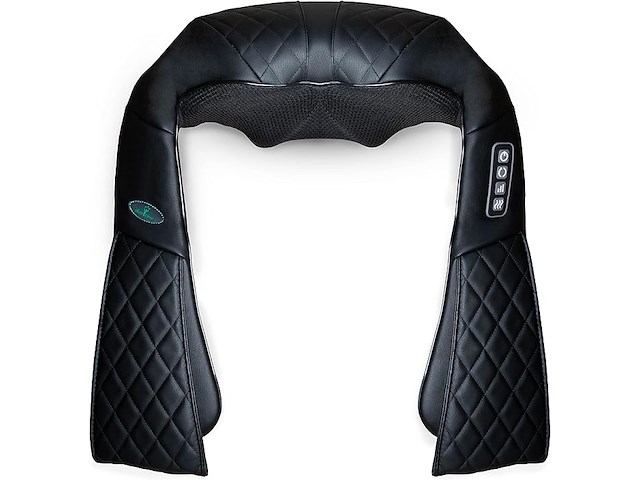 Oliver james shiatsu nek- en rugmassageapparaat met warmte - afbeelding 1 van  5